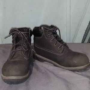 Wonder Nation Black lace boots